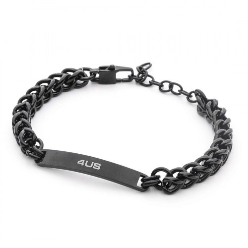 Bracciale Catena Nero 4UBR4516